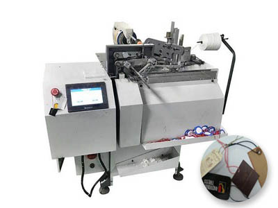 Automatic Hang Tag Stringing Machine (Hot Cut), LM-LY3-CH