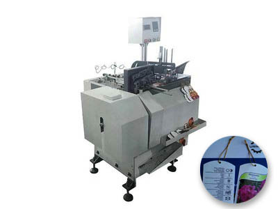 Automatic Hang Tag Elastic Stringing Machine, TL-LY5