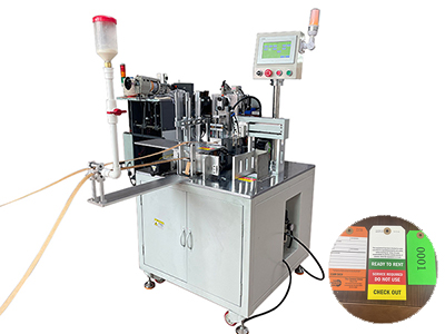 Automatic Hang Tag Eyeleting Machine, UM-90Z